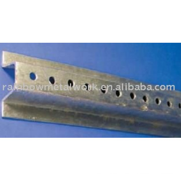 Perforated Steel U Channel Bar